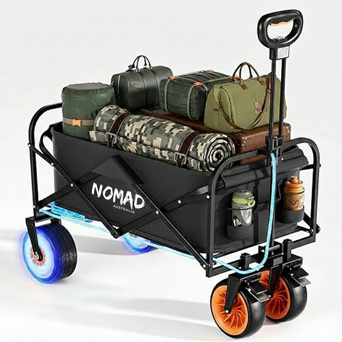 Nomad Hybrid Electric Heavy-Duty Camping Trolley – Nomad Australia